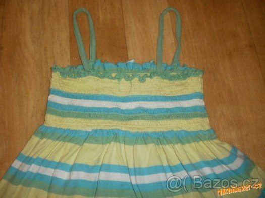 Letní šatičky pro cácorku, vel. 122, F&F - 2