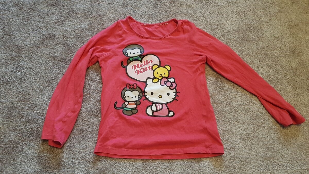 Společenská hra HELLO KITTY, tričko,šátek,copánky,šála - 2