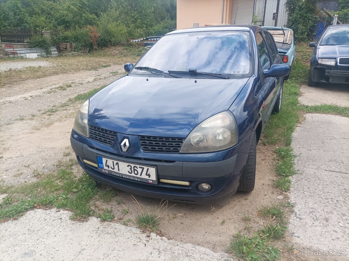Renault Clio 1.5dci nová STK nepojízdný - 2