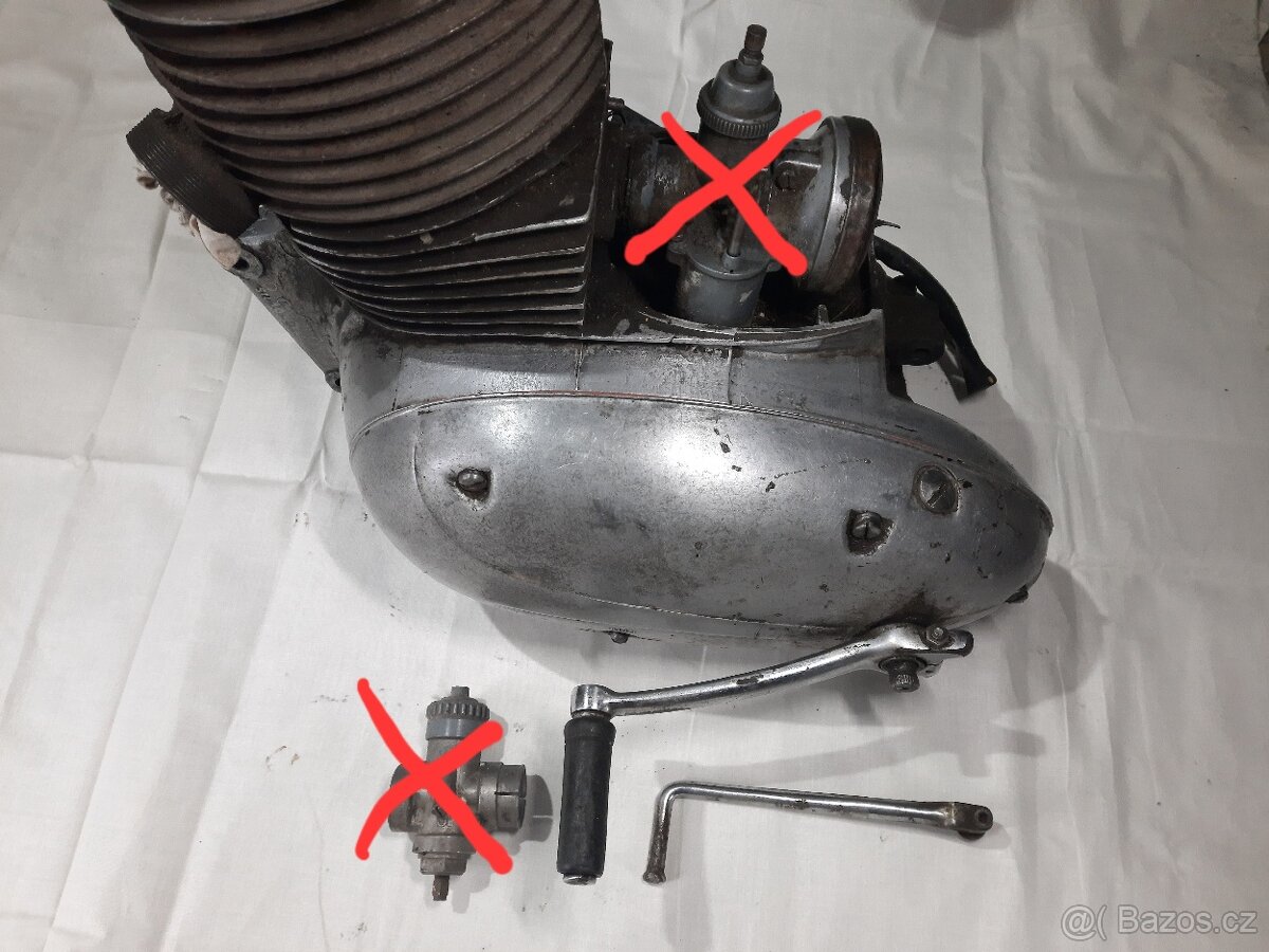 Motor Jawa 250 pérák - 2