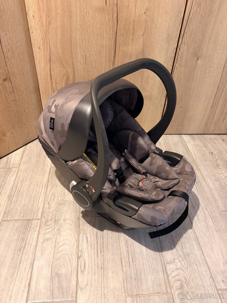 Dětské vajíčko Egg Shell i-Size - Camo Grey - 2