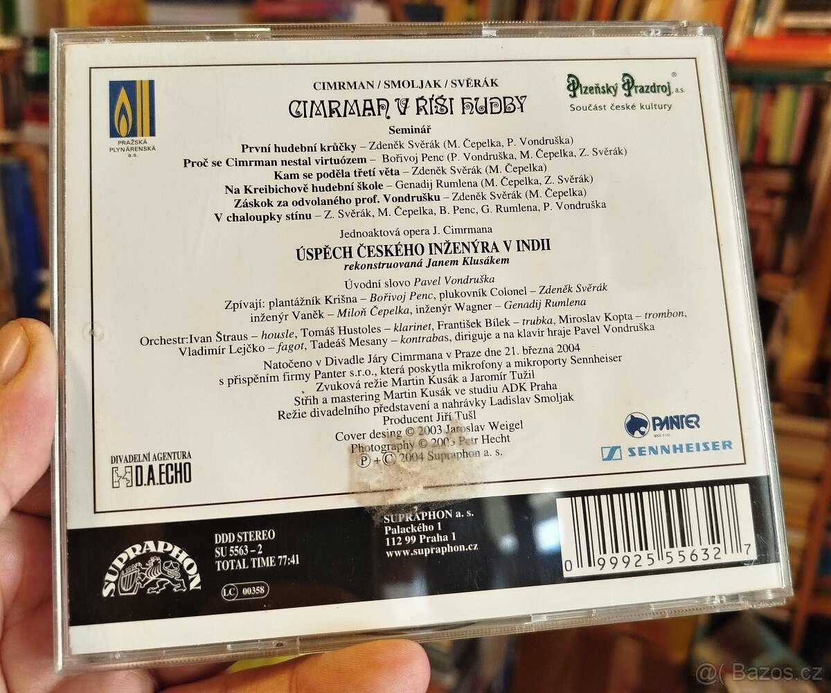CD CIMRMAN V ŘÍŠI HUDBY (nejlevněji) - 2