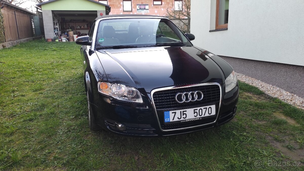 Audi A4 1.8 T , Cabrio B7, 120 kW. Benzín. - 2