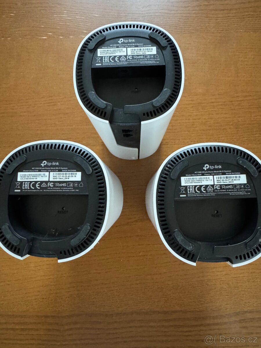 Tp-link deco M4R 3kusy, TP-link deco E4 1 kus - 2