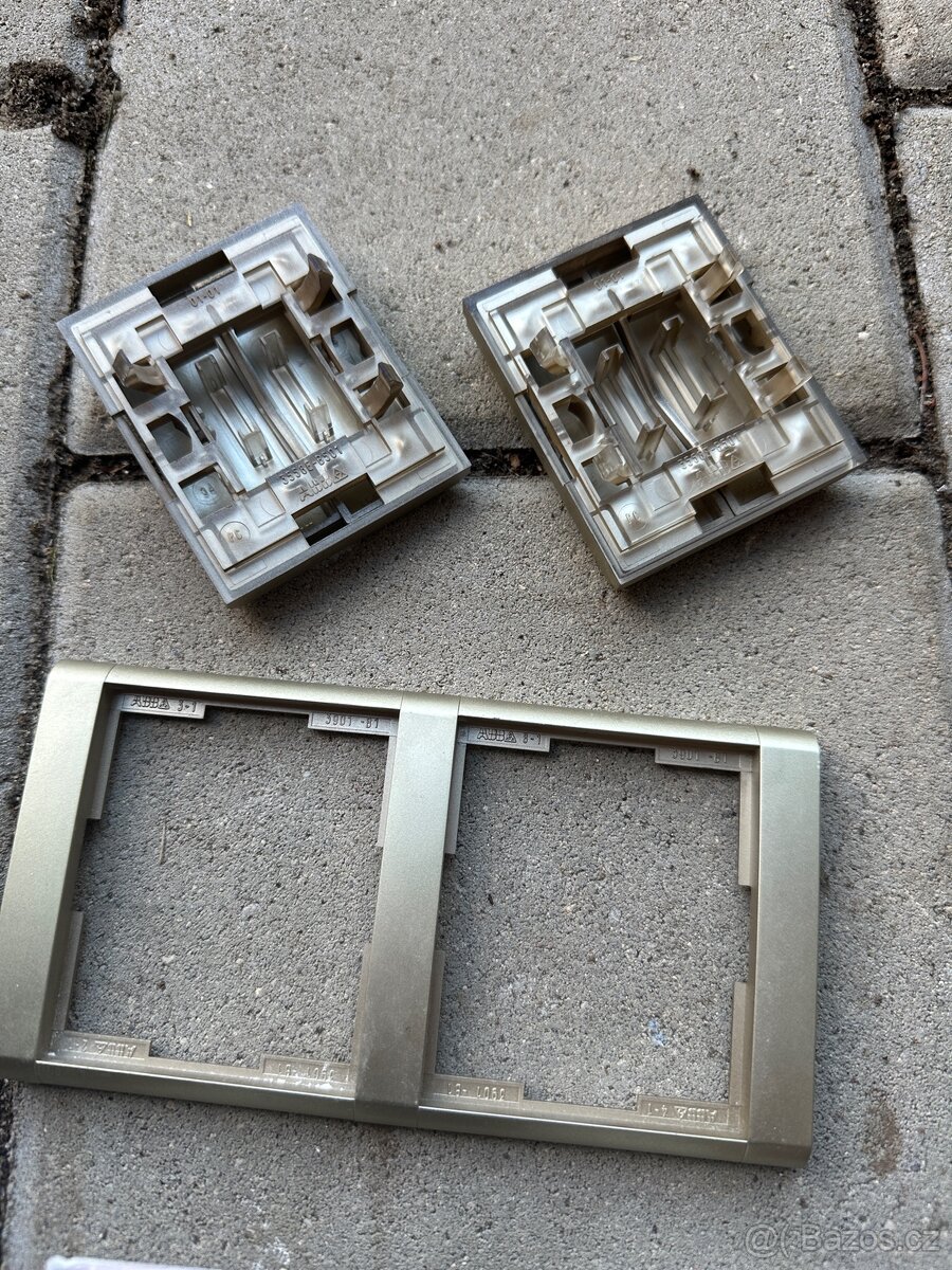 Vypínače abb time champagne - 2