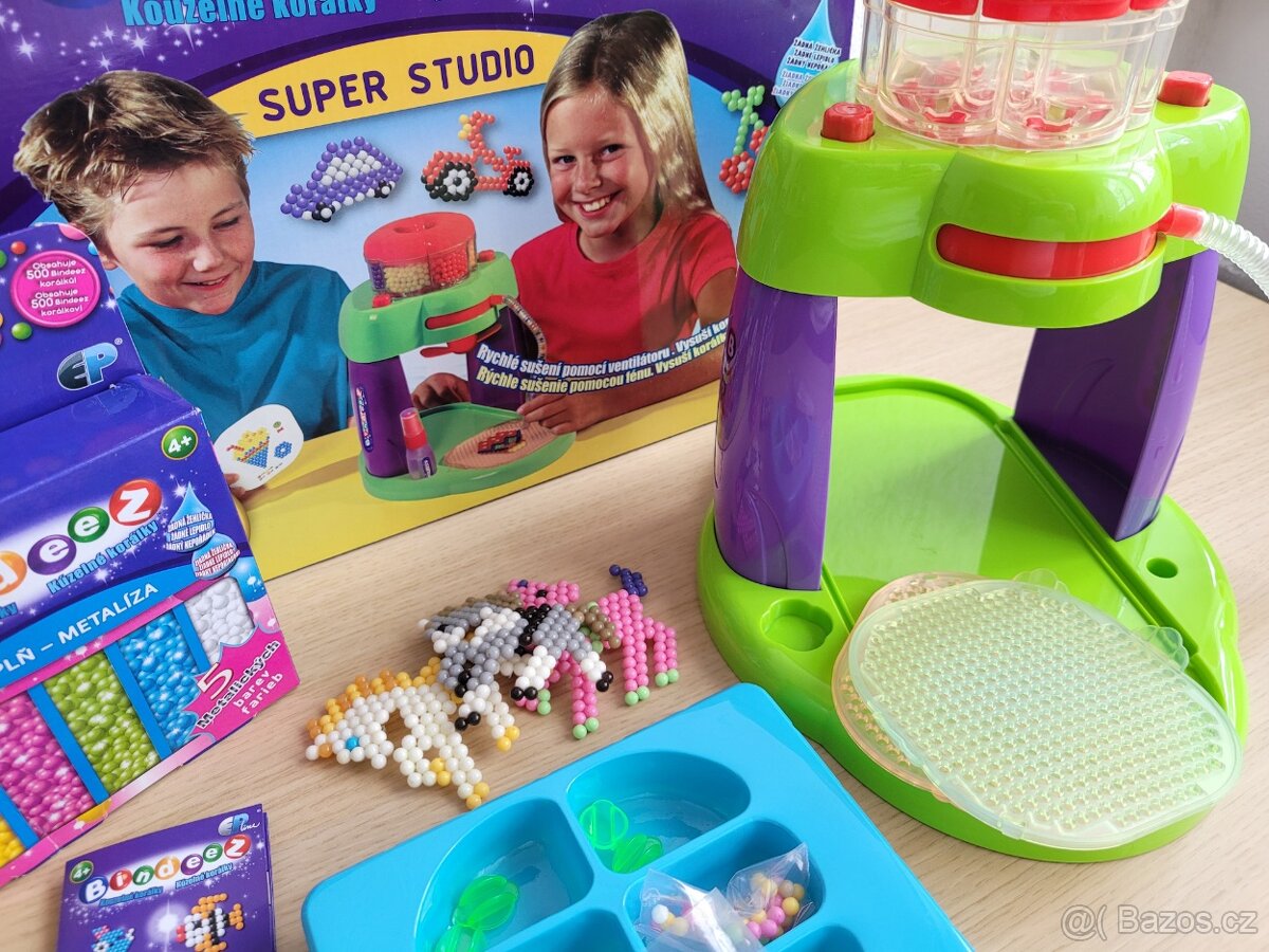 Bindeez Super studio kouzelné korálky - 2