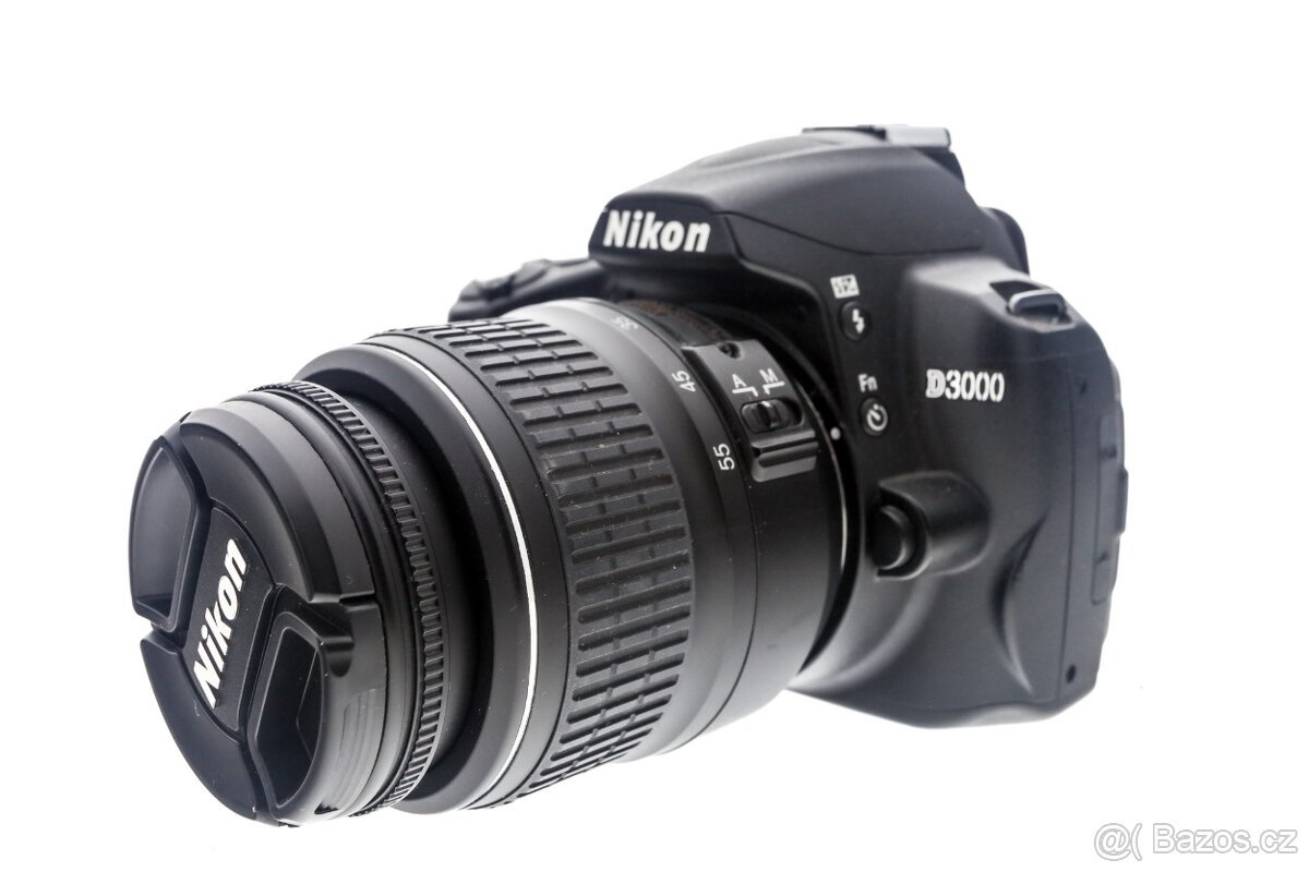 Zrcadlovka Nikon D3000 + 18-55mm - 2