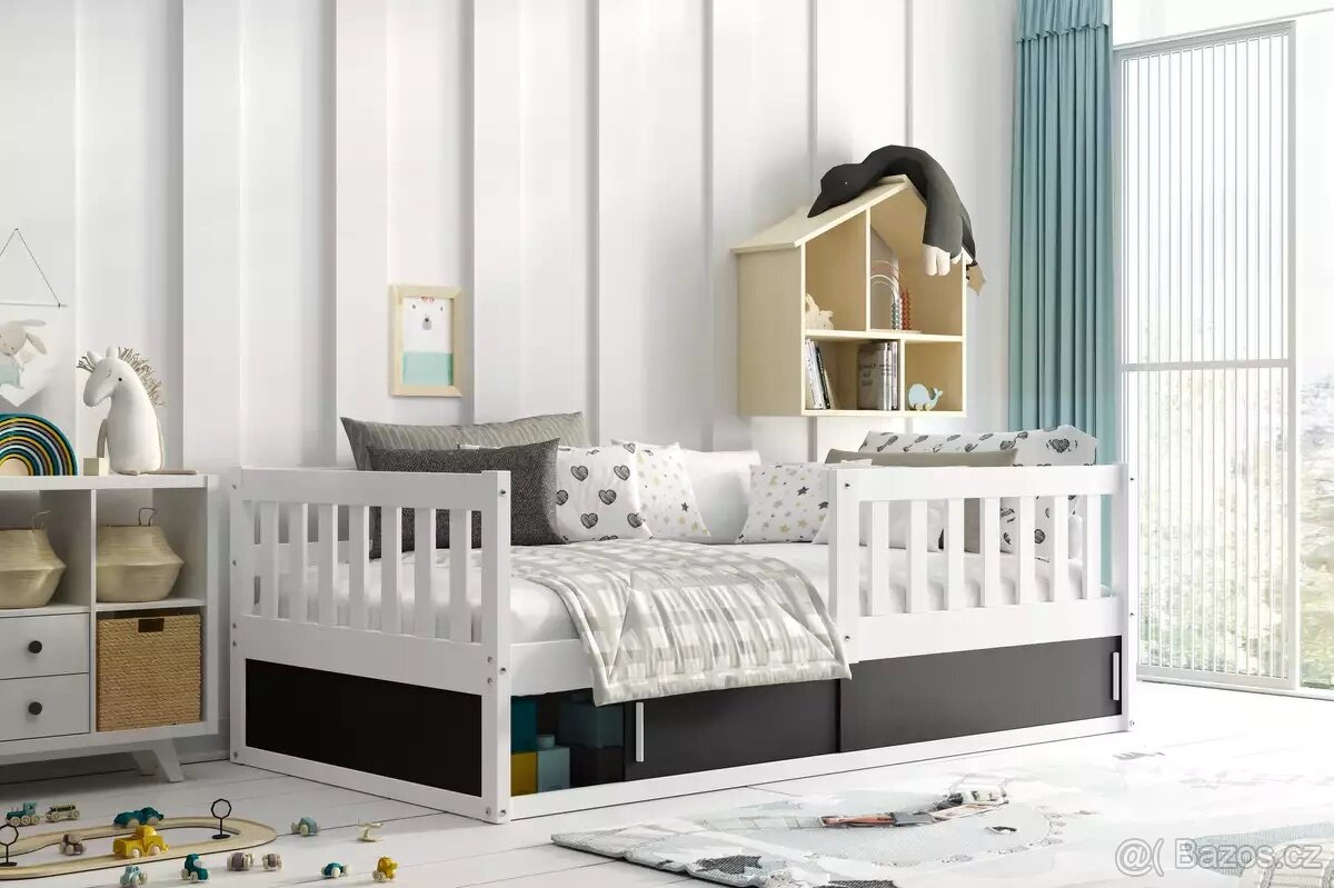 Dětská postel Smart 160x80 rošt + matrace - 2