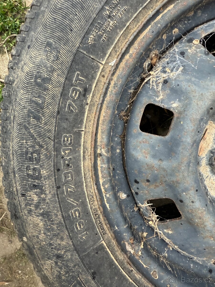 Kola s pneu 165/70r13 2ks - 2