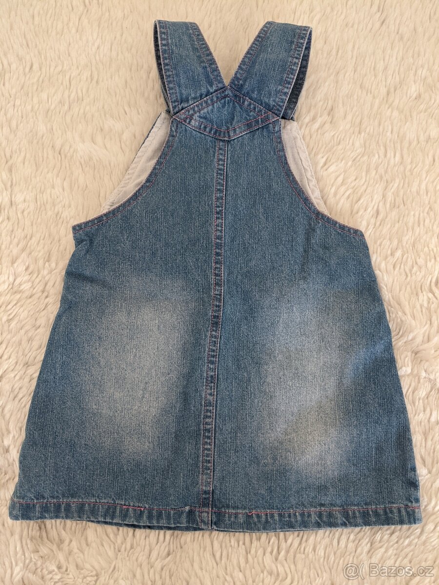 Laclová džínová sukně vel. 86 - 2
