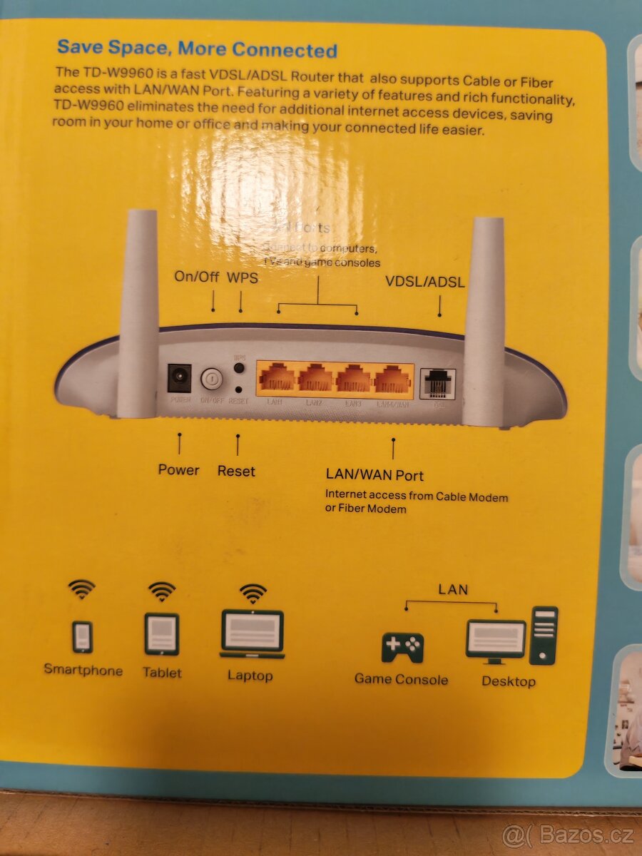 TP Link, router, ADSL, VDSL - 2