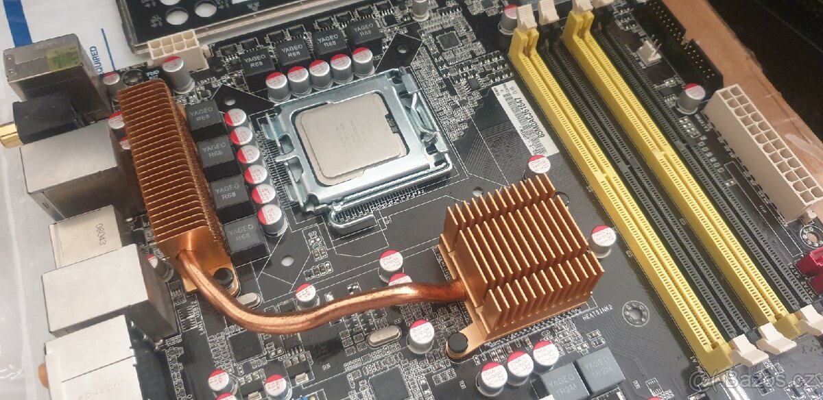 Asus P5Q-E, Core2Quad Q9400 (Xeon microcodes, atd.) - 2