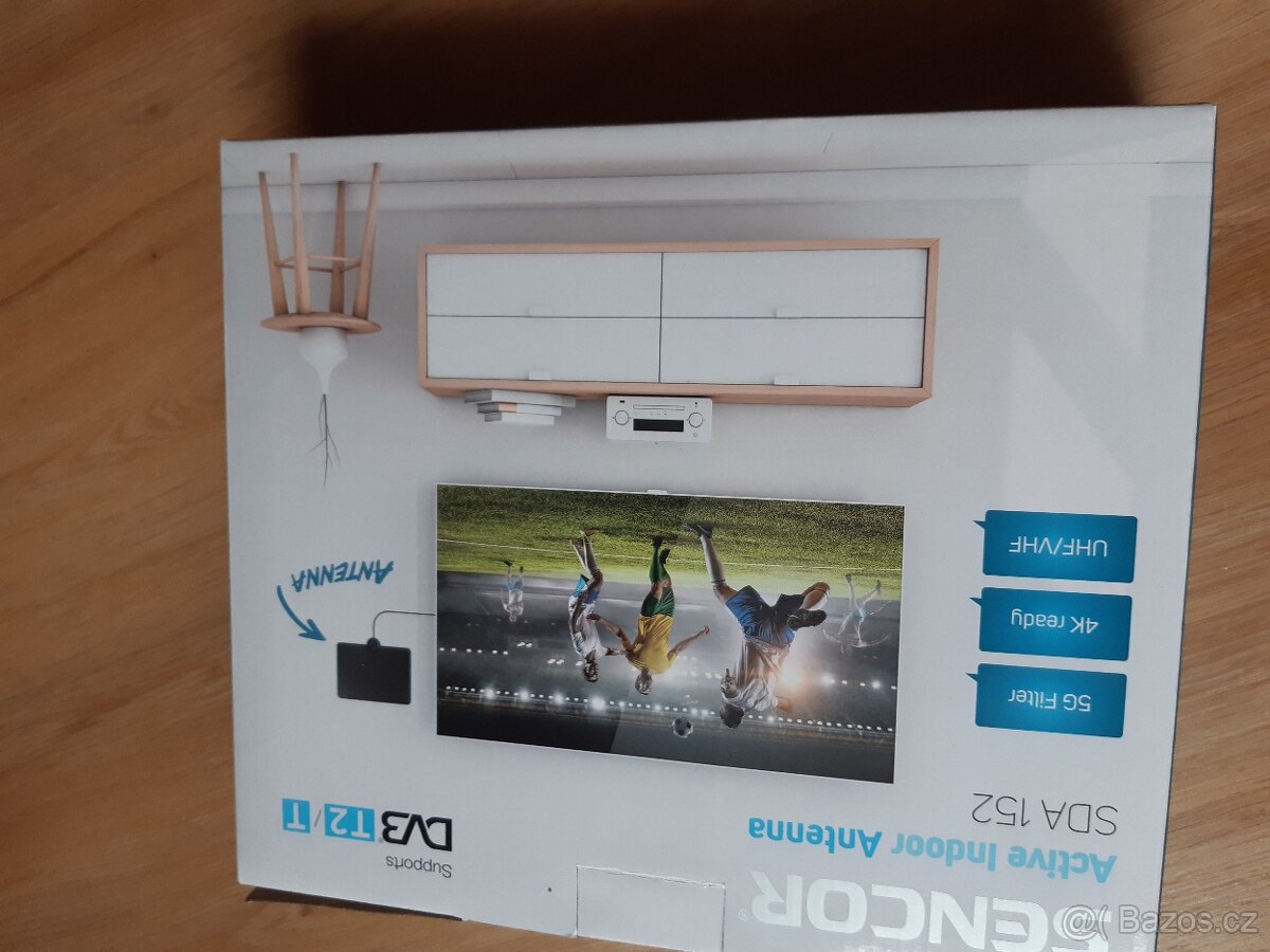 Pokojová anténa se zesilovačem SENCOR - 2