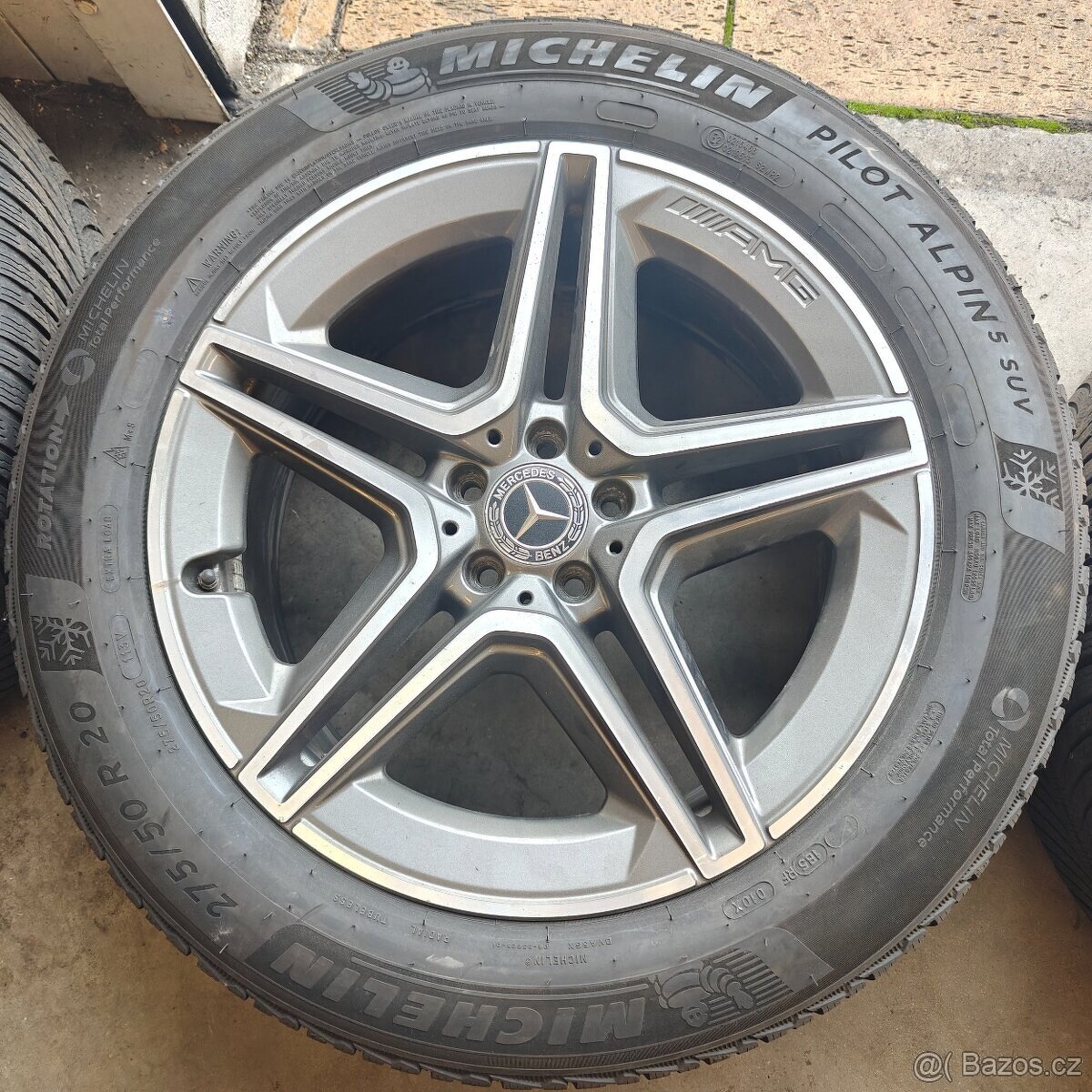 Zimní hliníková sada Mercedes GLE 275/50R20 113 W AMG - 2