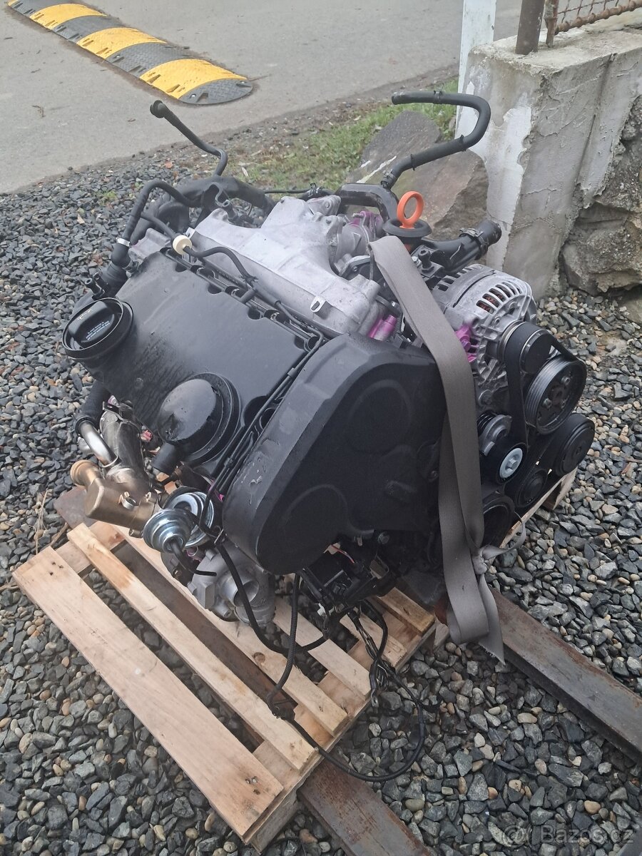 Motor 2,0 tdi 100kw typ BNA audi a4 a6 - 2