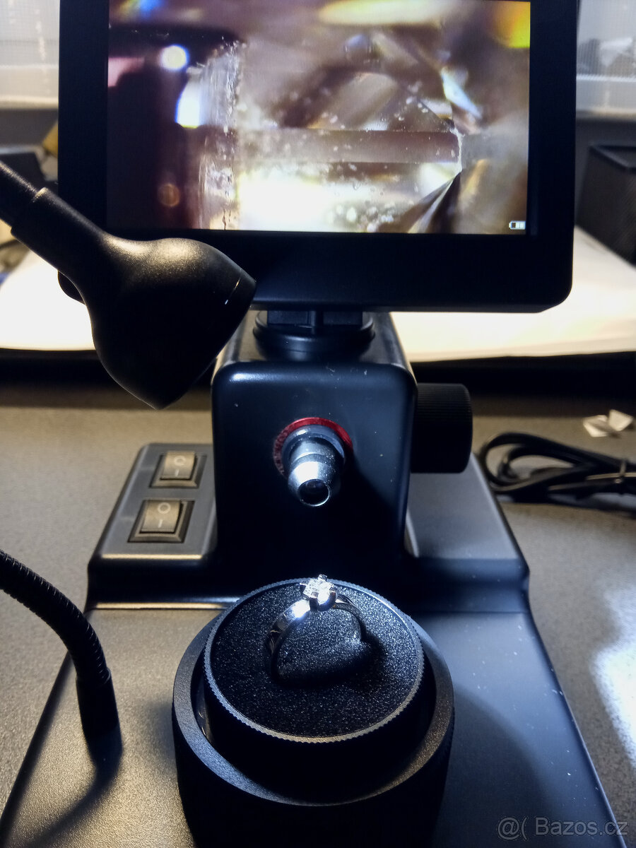 Digitální mikroskop pro čtení laserového čísla na diamantech - 2