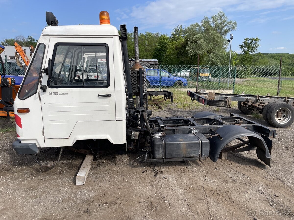 Multicar M26 náhradní díly 4x4 r.v. 2009, ČR doklady - 2