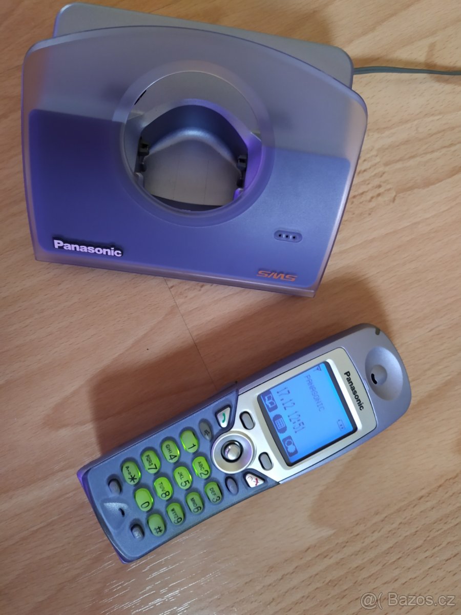 Panasonic KX-TCD 505 modro-fialová metalíza - 2