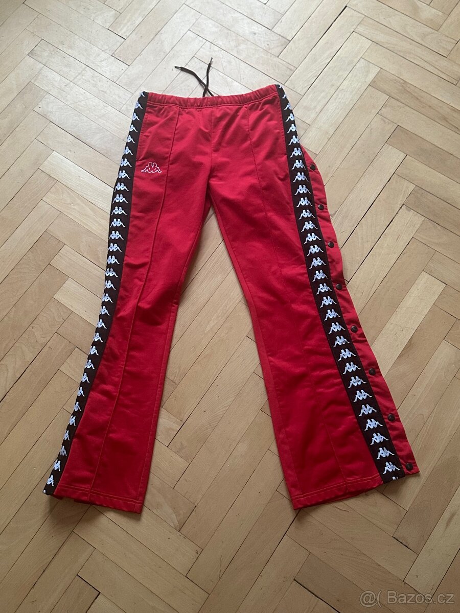 originální červené tepláky Kappa - 2