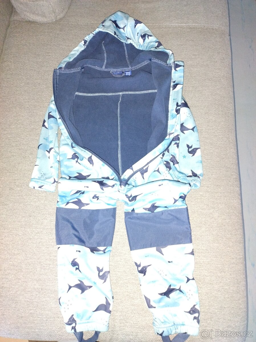 Podzimní kombinéza softshell 110/116 - 2
