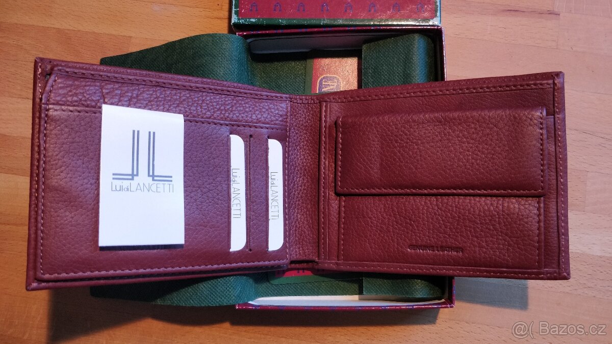 Peněženka kožená Lui di Lancetti - 2