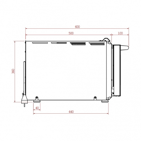 pizza pec Effeuno - P234H 409 PR AKCE - nové - 2