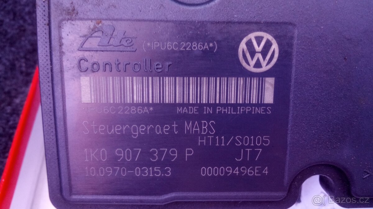 Škoda Octavia II - ŘJ/čerpadlo/kostka ABS - 2