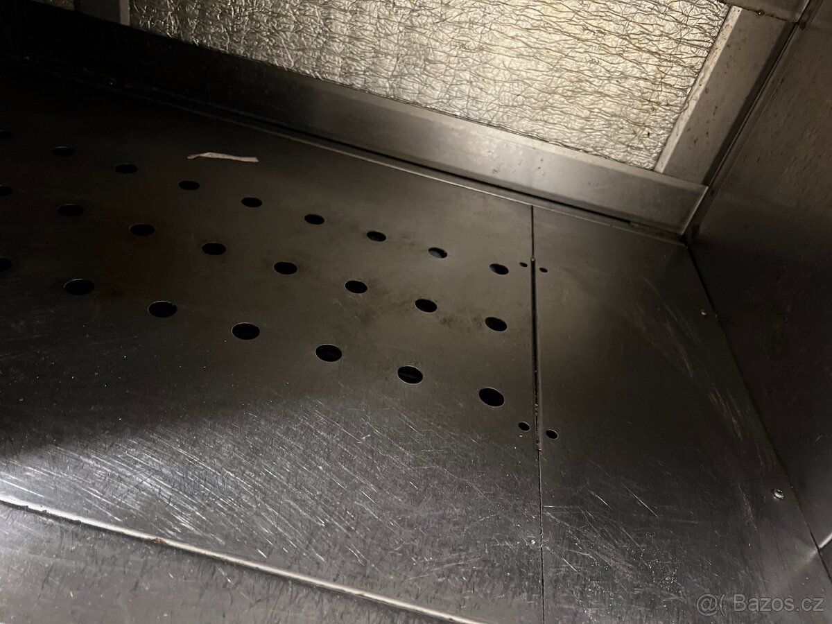 Stůl s ohřívacími vanami nerez - 2