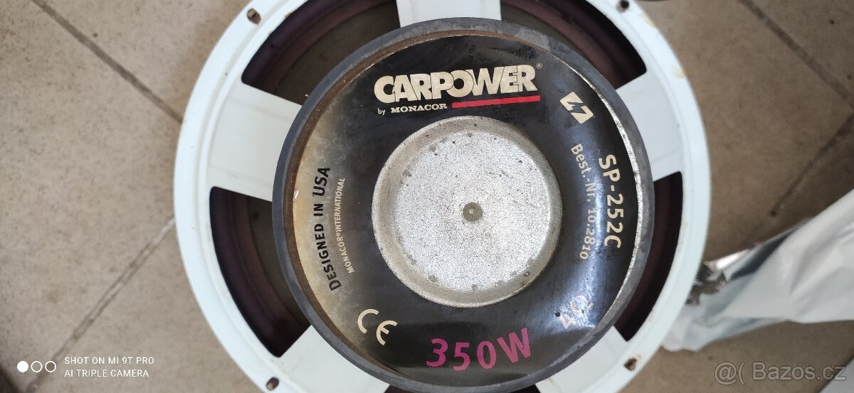 Subwooferovy repráky - 2