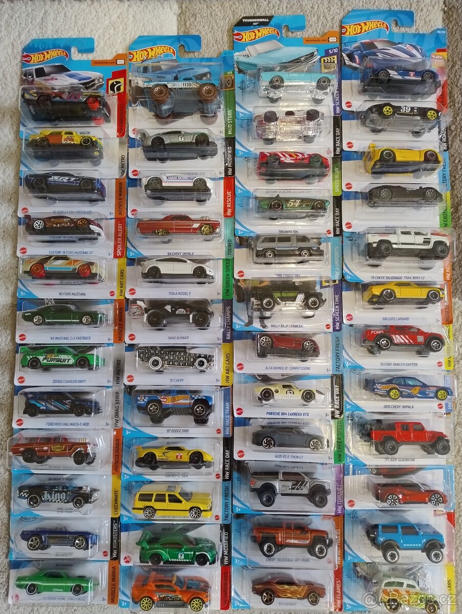 Hotwheels 168ks - 2