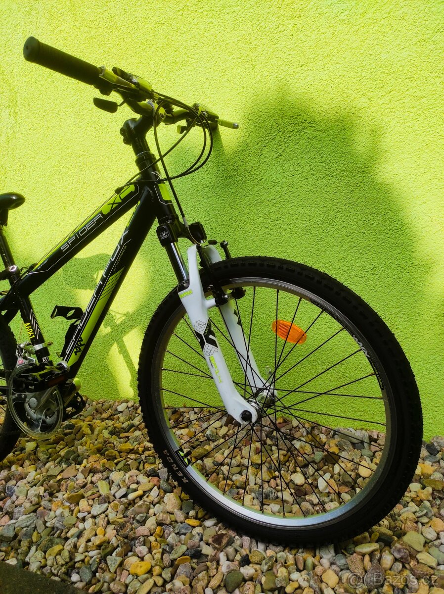 Značkové dětské kolo LEADER FOX 24" spider - 2