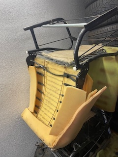 Přední sedadla na Citroen 2CV, Dyane, Acadyane, AK atd. - 2