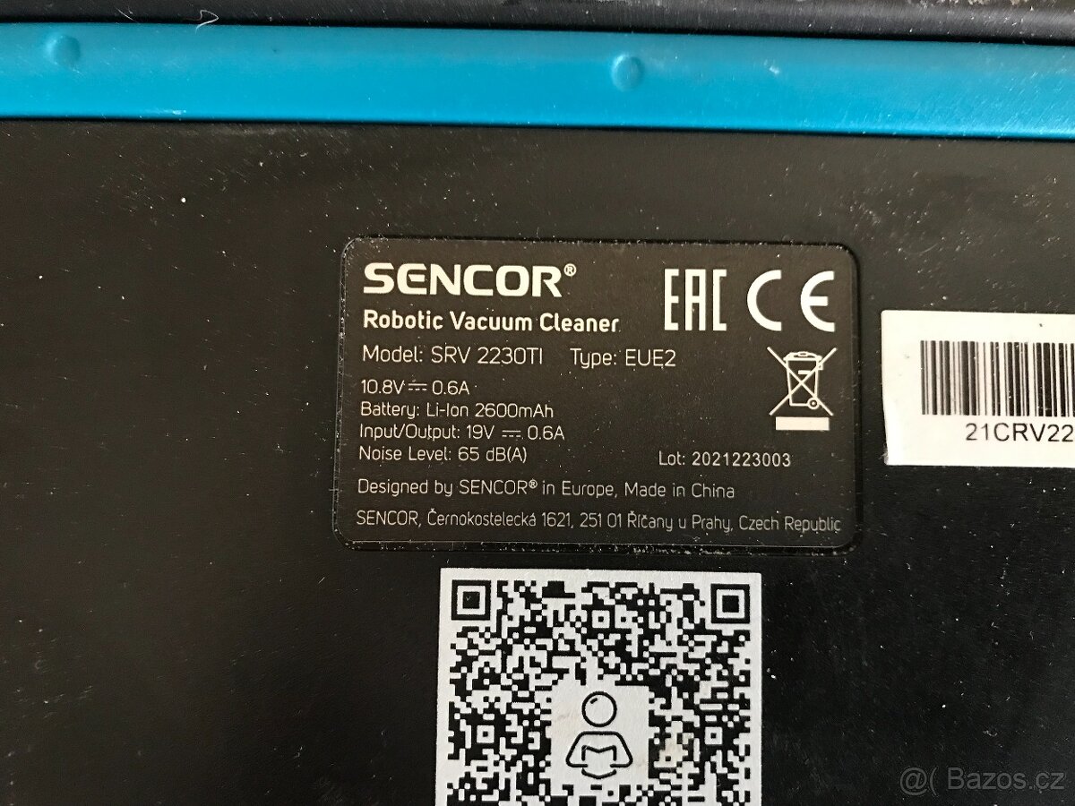 Sencor SRV 2230Ti robotický vysavač / na díly - 2