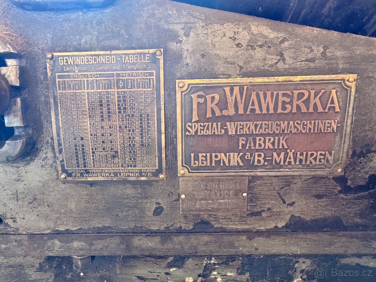 Soustruh Fr. Wawerka - 2
