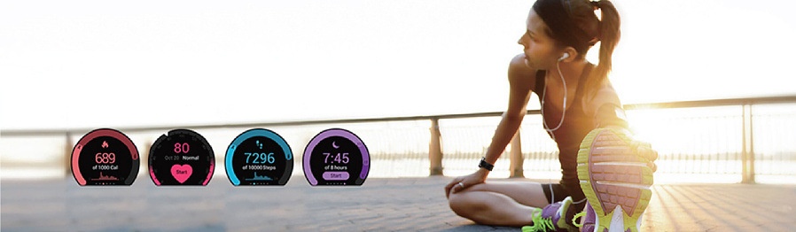 ALCATEL ONE TOUCH WATCH SM02 , BÍLÉ - 2