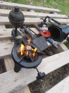 Staré Nářadí, vařič, mlýnek. - 2