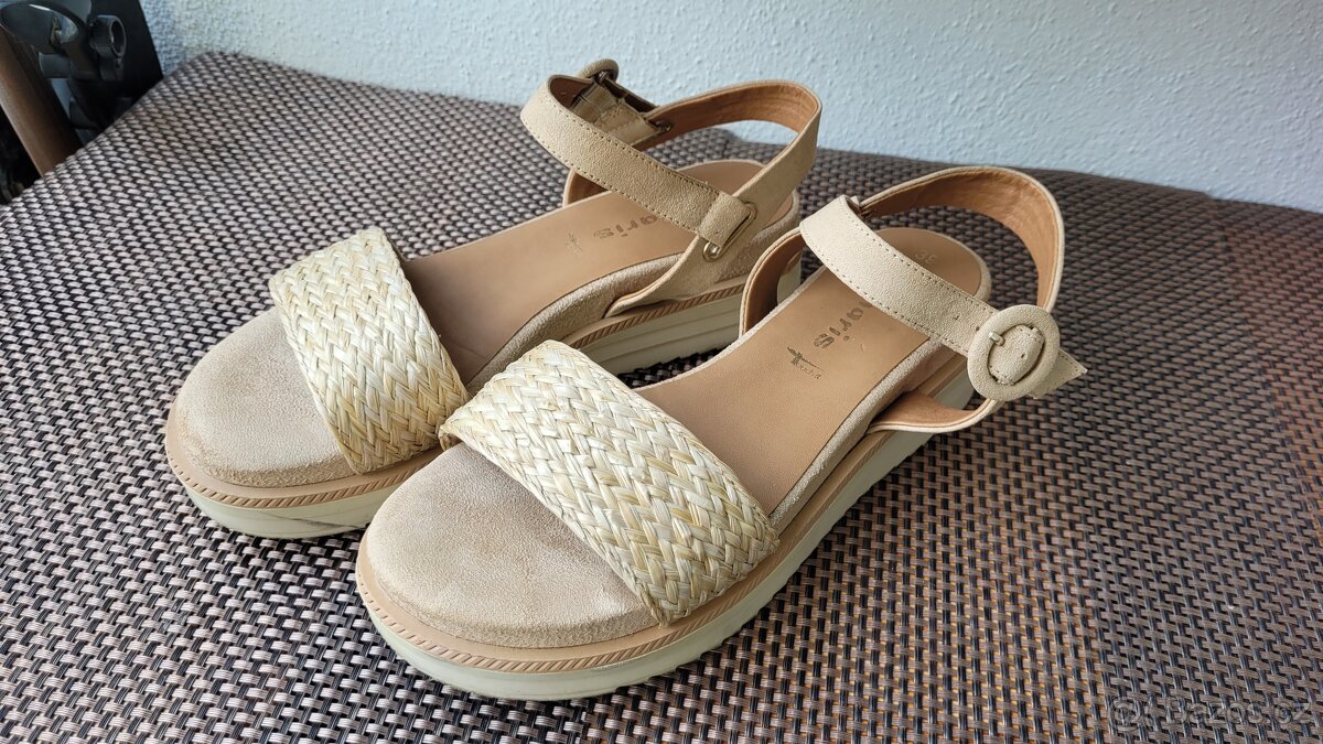 Letní boty, sandály TAMARIS - vel. 39 - 2