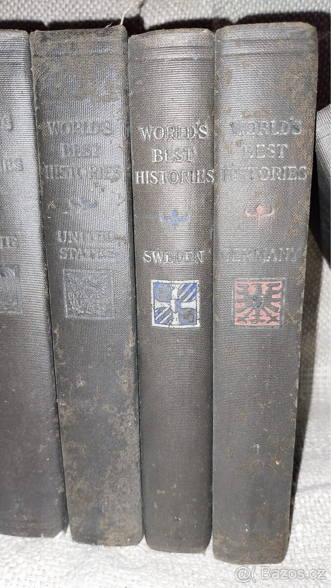 Sbírka knih ze světové historie v Angl. jazyce - 2