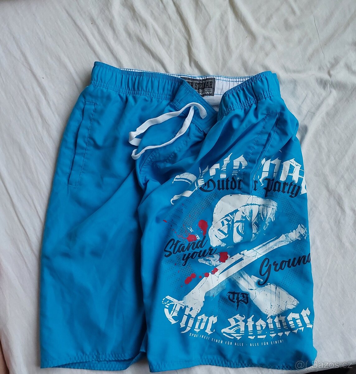 Thor Steinar šortky-zánovní 3XL(spíše 2XL) - 2