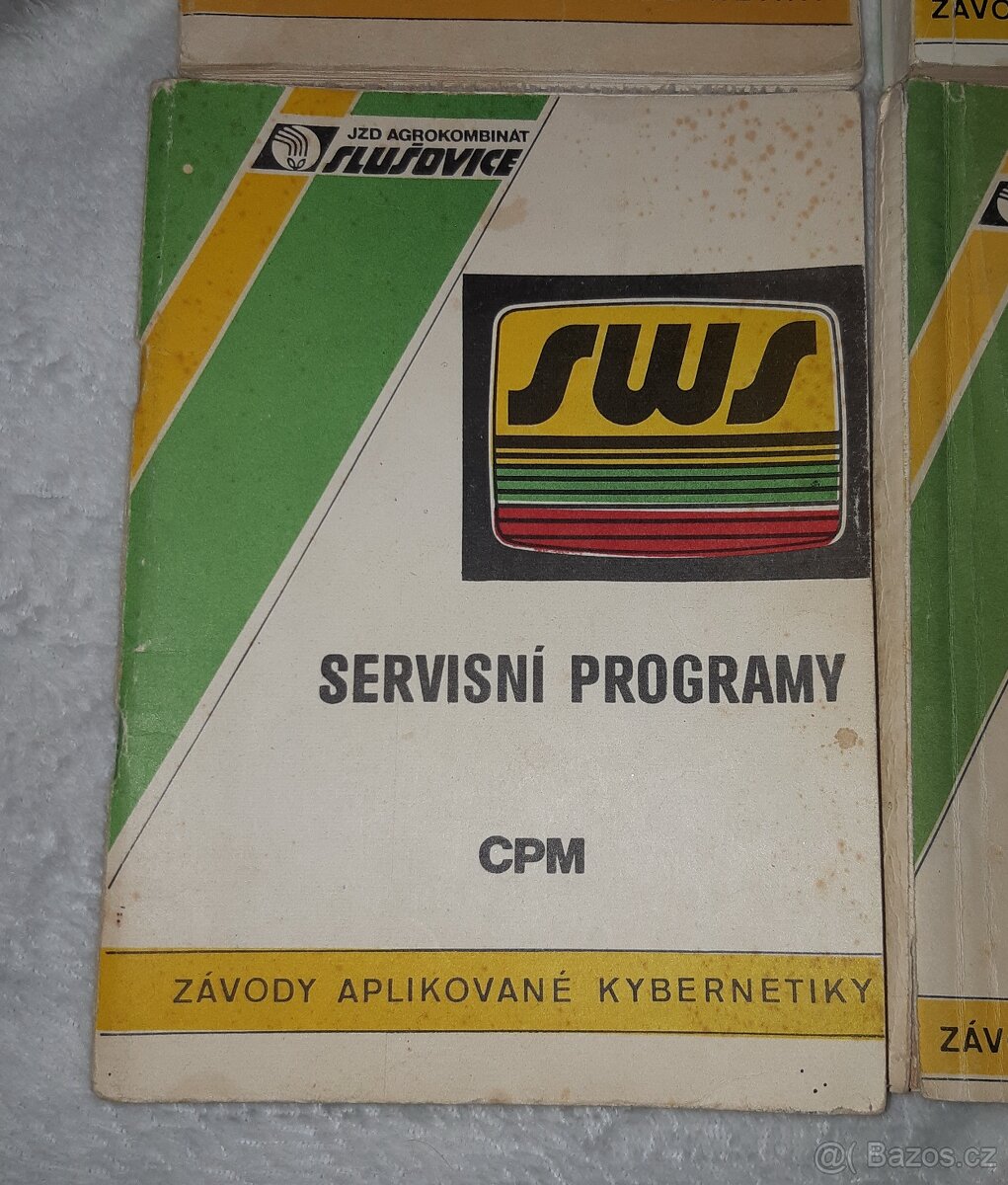 11 retro SW knihy (SWS - Software Slušovice) - 2