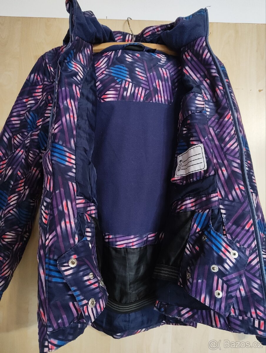 zimní bunda dívčí vel 134/140 - 2