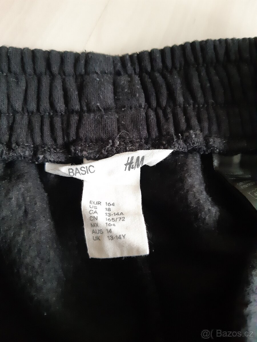 Dívčí tepláky zn. H&M, vel. 164 - 2