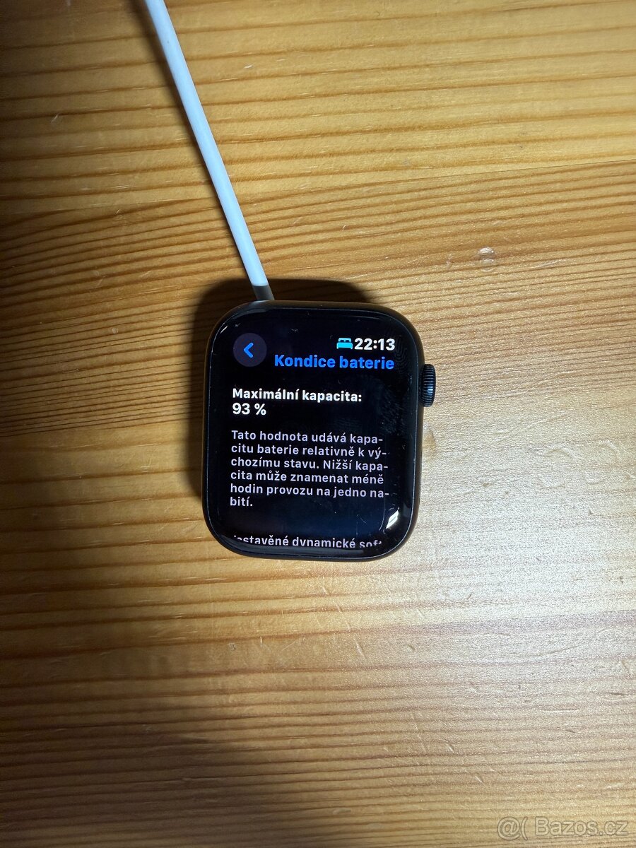 Prodám Apple Watch Series 8 (45mm) – Temně inkoustová. - 2