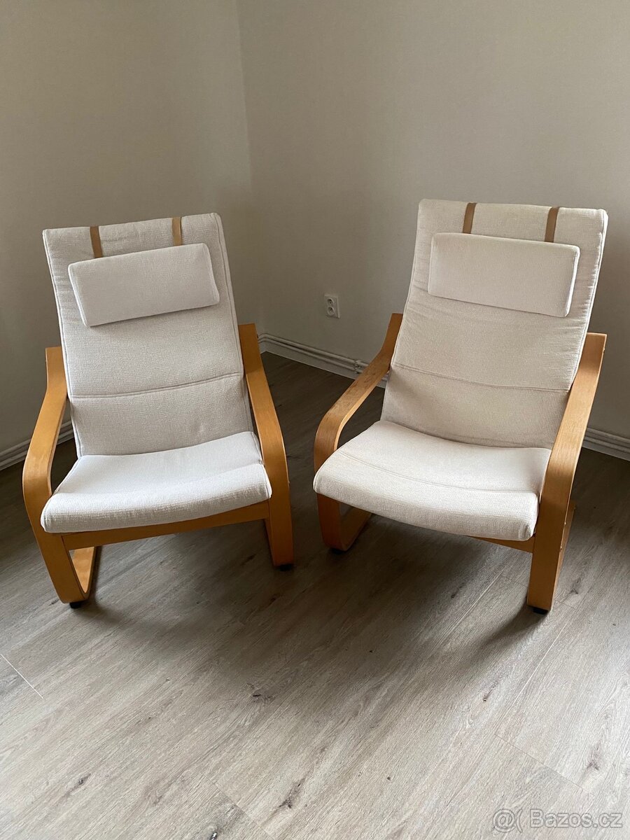 Ikea křesla POANG - 2
