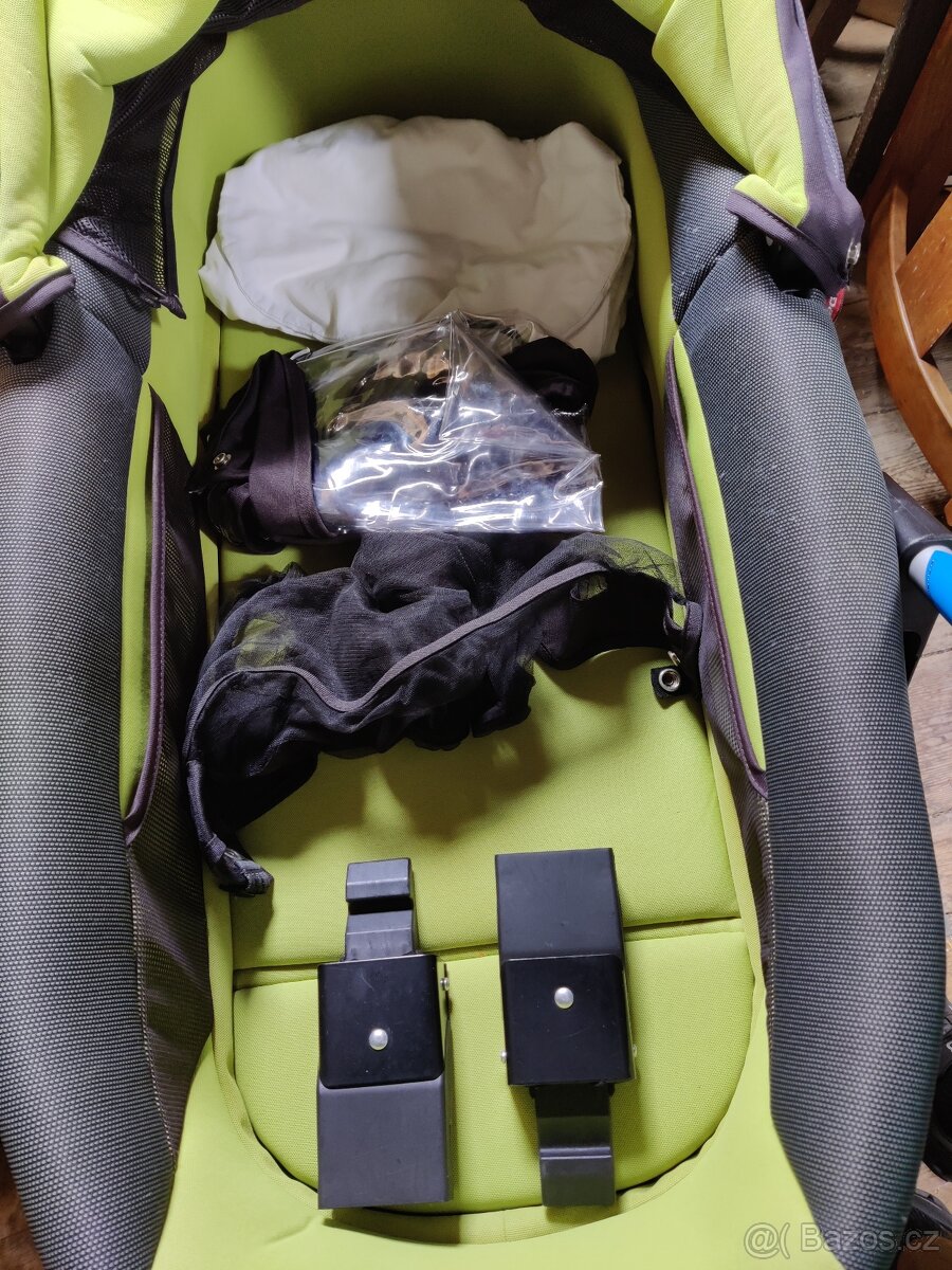 Kočárek Patron hluboký - zelený - 2