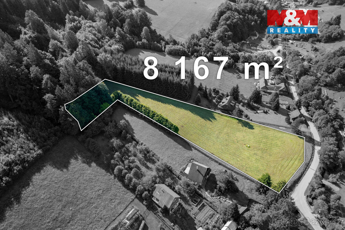 Prodej pozemku k bydlení, 8167 m², Nový Hrozenkov - 2