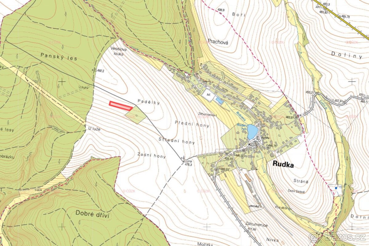 Zemědělská půda, prodej, Rudka, Brno-venkov - 2