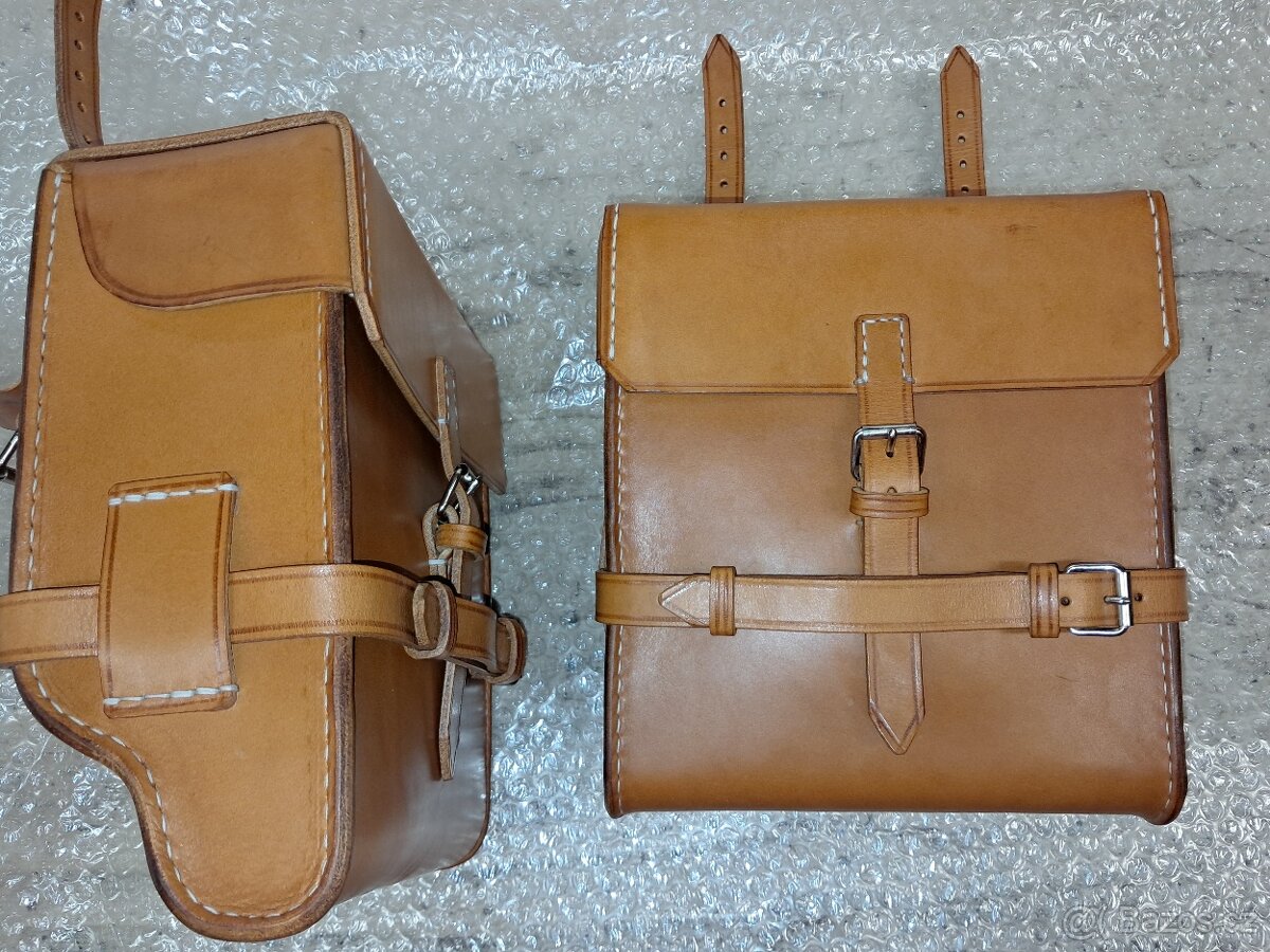 Brašny Jawa Pérák s výřezem na tlumič - 2