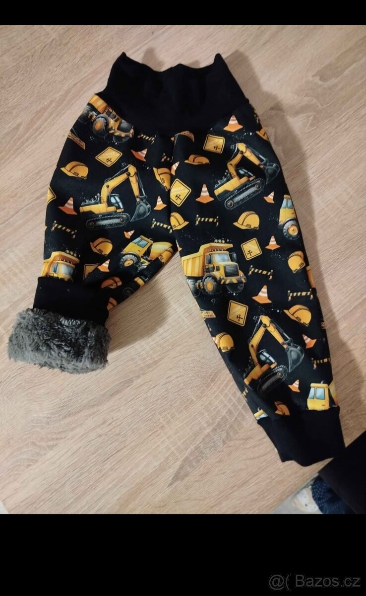 Softshellové kalhoty s beránkem - 2