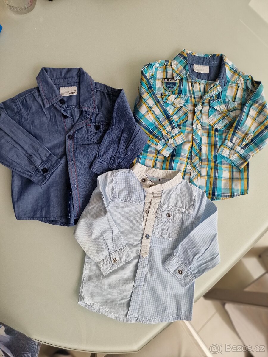 Mix košil, Top stav, 50 Kč/kus - 2